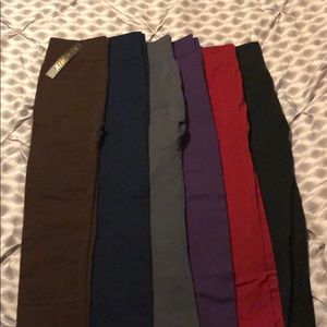 (6) Fleece lined leggings